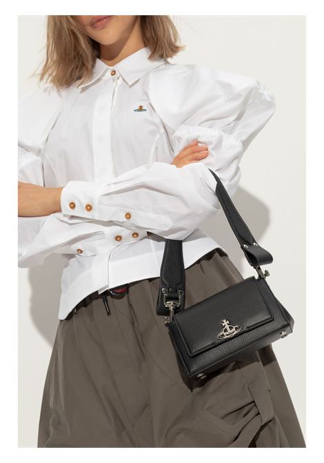 Borsa a mano hazel in nero Vivienne Westwood - donna VIVIENNE WESTWOOD | 46020001WS000DN403